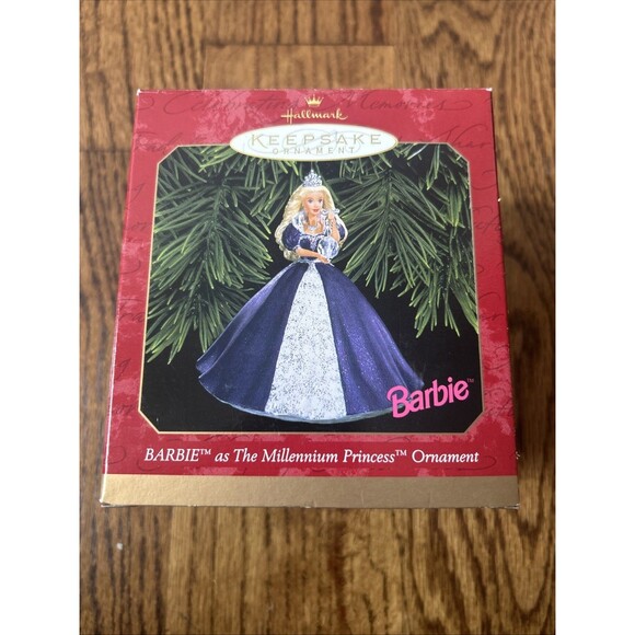 Vintage Barbie as the Millennium Princess 1999 Hallmark Keepsake Ornament - Picture 1 of 4